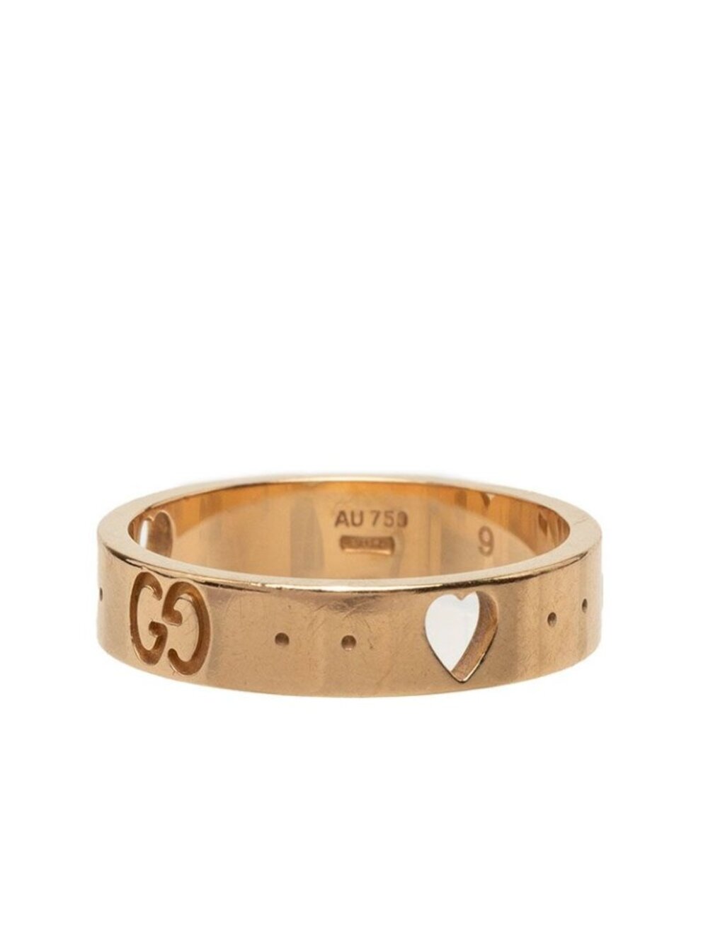 Gucci Icon Amor Ring 18k Yellow Gold